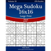 Mega Sudoku 16x16 Large Print - Hard - Volume 59 - 276 Logic Puzzles