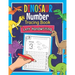 Dinosaur Number Tracing Book Left Handwriting: Dino Practice Workbook for Left-Handed Preschoolers - Perfect Math Learning Worksheets for Kindergarten