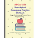 ABCs & 123s Home School Penmanship Practice Workbook: Handwriting Workbook for Kids to Learn How to Write Letters