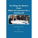 Ten Things You Need to Know Before You Interview for a Teaching Job
