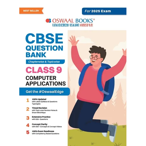 Oswaal CBSE Question Bank Class 9 Computer Application, Chapterwise and Topicwise Solved Papers For 2025 Exams