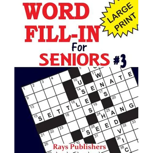 Word Fill-ins for Seniors 3